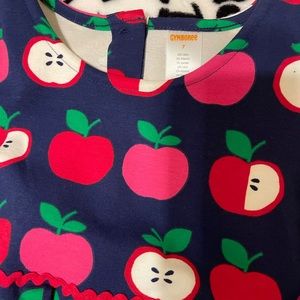 Gymboree Apple dress - never worn